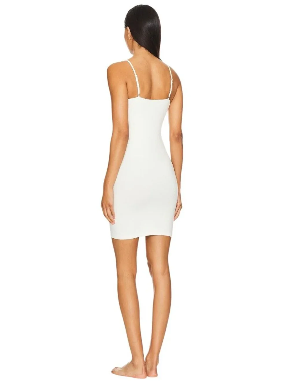Free People Seamless Mini Slip in Ivory X-Small/Small New Womens Stretchy